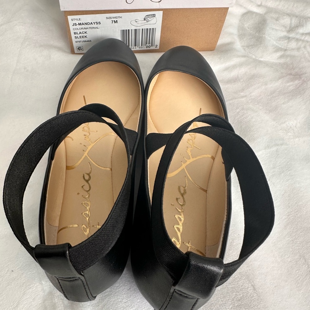 Jessica Simpson Black Flats - Picture 8 of 8